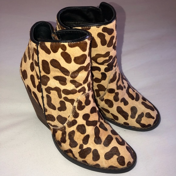 very volatile leopard booties